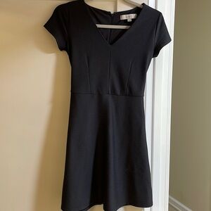 LOFT Black Mini Dress